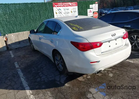 2014 Infiniti Q50 Premium z USA, uszkodzony, nr VIN JN1BV7AP3EM684740